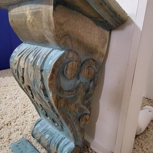 Corbel - India hand crafted wall sconces shelf